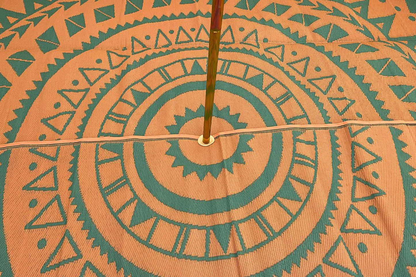 Boho Style Bell Tent Floor Matting Cover | 16' (5M)