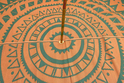 Boho Style Bell Tent Floor Matting Cover | 16' (5M)