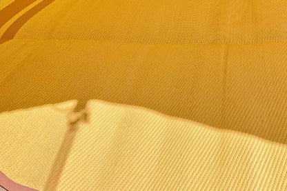 Striped Bell Tent Floor Matting | Citrus Tones | 13' (4M)