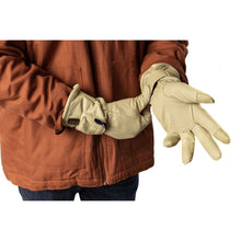 Load image into Gallery viewer, Drift II Heated Leather Gloves (3500mAh USB-C batt)