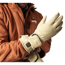 Load image into Gallery viewer, Drift II Heated Leather Gloves (3500mAh USB-C batt)