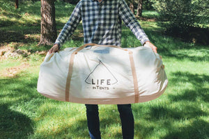 Life In Tents 19' (6M) Zephyr™ Tent Cabin