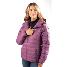 Load image into Gallery viewer, Lita Women&#39;s Heated Puffer Jacket