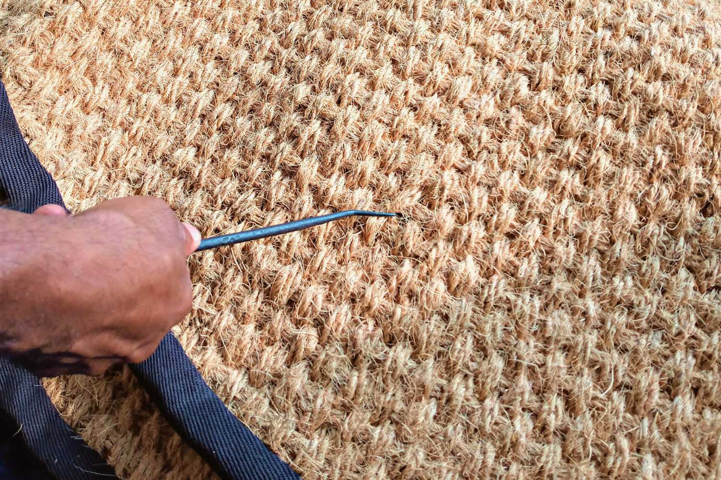 Coir Bell Tent Rug Half-Moon | 13' (4M)