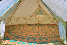 Load image into Gallery viewer, Life In Tents Boho Style Bell Tent Floor Matting Cover | 19&#39; (6M)