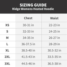 Load image into Gallery viewer, Ridge Womens Heated Hoodie
