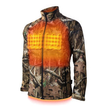Load image into Gallery viewer, Sahara Heated Hunting Jacket - Mossy Oak Camo