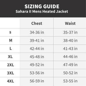 Sahara II Men's Heated Jacket