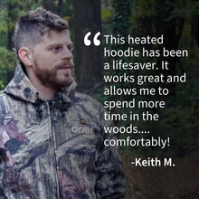 Load image into Gallery viewer, Shadow Men&#39;s Heated Hunting Hoodie - Available in Mossy Oak® and Real Tree®