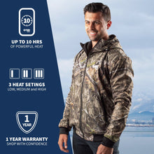 Load image into Gallery viewer, Shadow Men&#39;s Heated Hunting Hoodie - Available in Mossy Oak® and Real Tree®