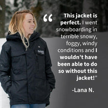 Load image into Gallery viewer, Shift Womens Heated Snowboard Jacket