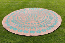 Load image into Gallery viewer, Life In Tents Boho Style Bell Tent Floor Matting Cover | 19&#39; (6M)