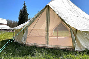 Life In Tents Bell Tent 19 (6m) Fernweh™ Double-Door Bell Tent