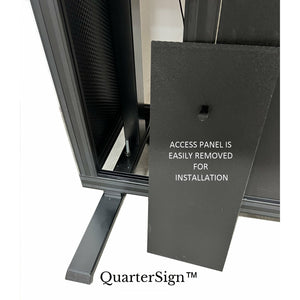 QuarterSign RV Combination Dinette/Desk with Enhanced Dual Monitor Workstation