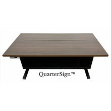 Load image into Gallery viewer, QuarterSign RV Combination Dinette/Desk with Enhanced Dual Monitor Workstation