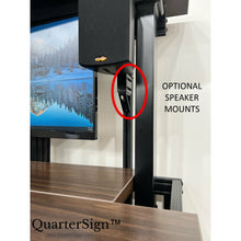 Load image into Gallery viewer, QuarterSign RV Combination Dinette/Desk with Enhanced Dual Monitor Workstation