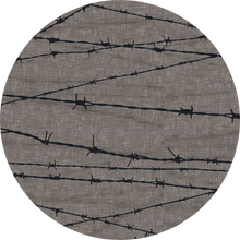 Load image into Gallery viewer, American Dakota Western Barbed Wire Rug - Natural