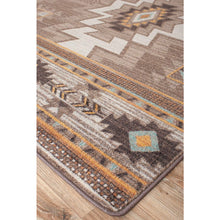 Load image into Gallery viewer, American Dakota Southwest Barrel Rug - Worn Saddle