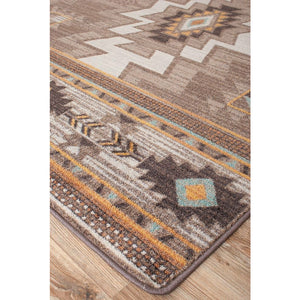 American Dakota Southwest Barrel Rug - Worn Saddle
