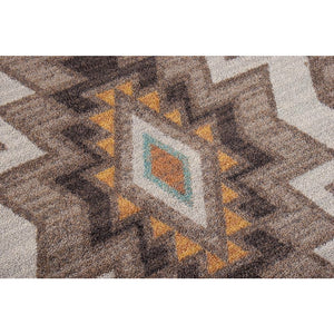 American Dakota Southwest Barrel Rug - Worn Saddle