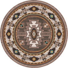 Load image into Gallery viewer, American Dakota Southwest Barrel Rug - Worn Saddle