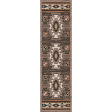 Load image into Gallery viewer, American Dakota Southwest Barrel Rug - Worn Saddle