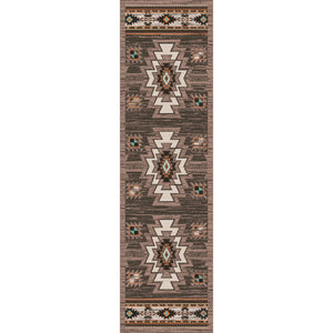 American Dakota Southwest Barrel Rug - Worn Saddle