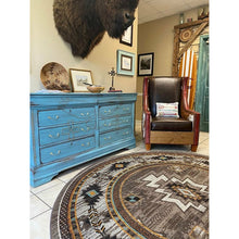 Load image into Gallery viewer, American Dakota Southwest Barrel Rug - Worn Saddle