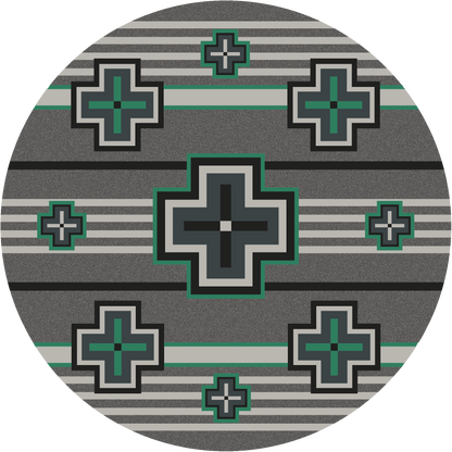 American Dakota Southwest Bounty Rug - Jade