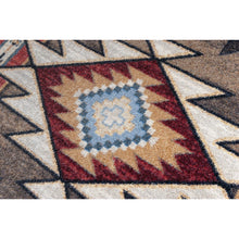 Load image into Gallery viewer, American Dakota Southwest Bow Strings Rug - Brown