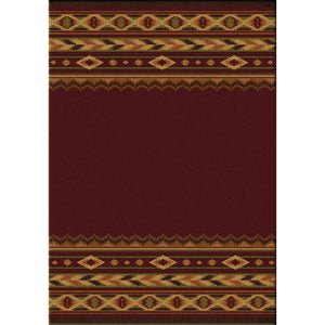 American Dakota Southwest Cimarron Rug - Red