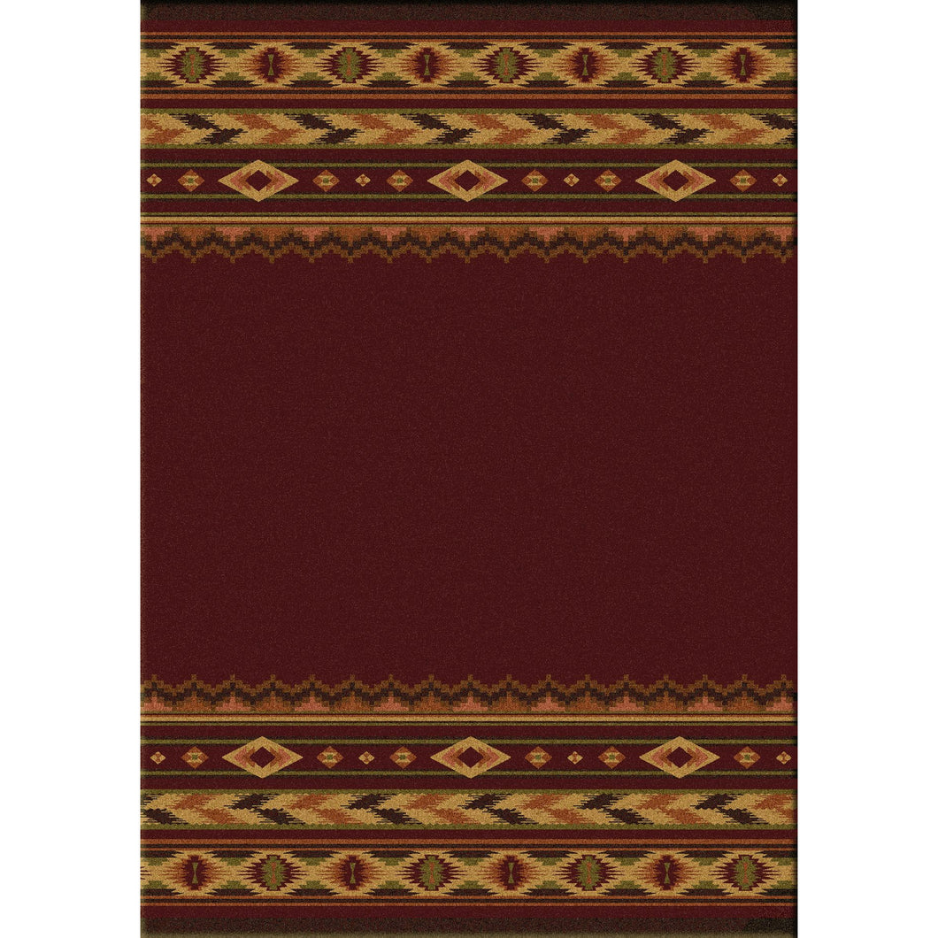 American Dakota Southwest Cimarron Rug - Red