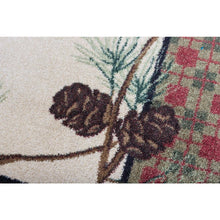 Load image into Gallery viewer, American Dakota Cabin Delicate Pines - Natural