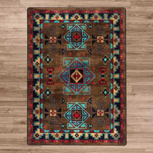American Dakota Southwest Desert Diamond Rug- Southwest