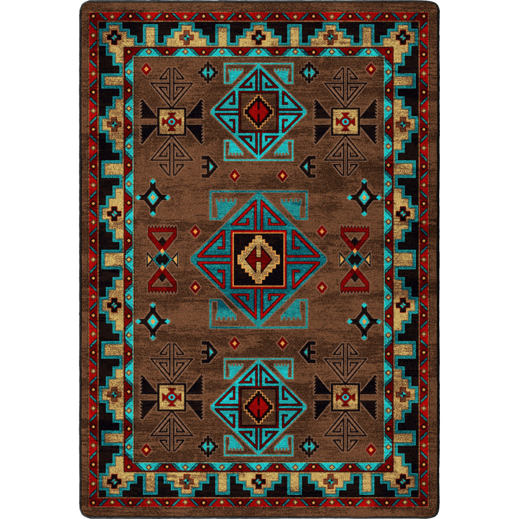 American Dakota Southwest Desert Diamond Rug- Southwest