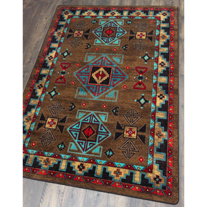 American Dakota Southwest Desert Diamond Rug- Southwest