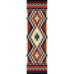American Dakota Southwest Diamond Rio Rug - Rust