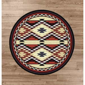American Dakota Southwest Diamond Rio Rug - Rust