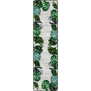 American Dakota Coastal Falling Leaves Rug - Sage