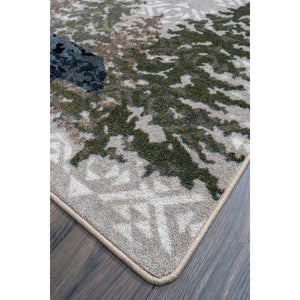 American Dakota Cabin High Point Bear Rug - Stone