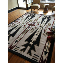 Load image into Gallery viewer, American Dakota Southwest Horse Thieves Rug - Natural