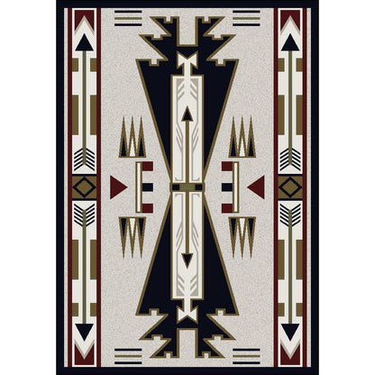 American Dakota Southwest Horse Thieves Rug - Natural