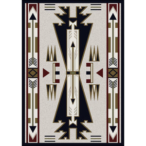 American Dakota Southwest Horse Thieves Rug - Natural