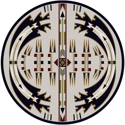 American Dakota Southwest Horse Thieves Rug - Natural
