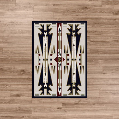 American Dakota Southwest Horse Thieves Rug - Natural