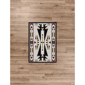 American Dakota Southwest Horse Thieves Rug - Natural