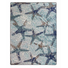 Load image into Gallery viewer, American Dakota Coastal Laguna Reef Rug - Aqua