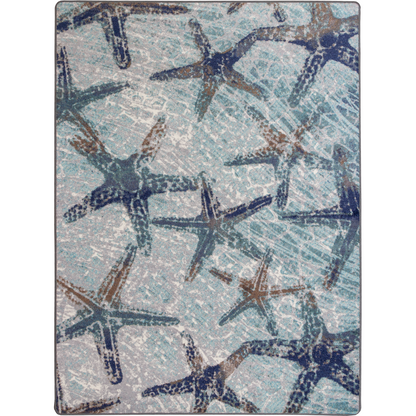American Dakota Coastal Laguna Reef Rug - Aqua