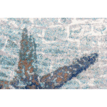 Load image into Gallery viewer, American Dakota Coastal Laguna Reef Rug - Aqua