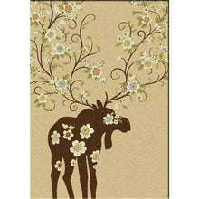 Load image into Gallery viewer, American Dakota Cabin Moose Blossom - Natural